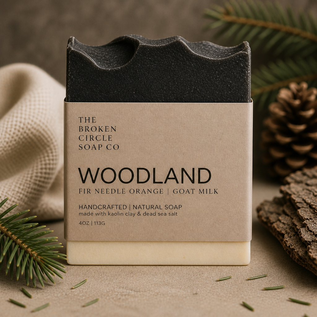 Woodland | Fir Needle Orange Soap | Pumice Goat Milk Bar
