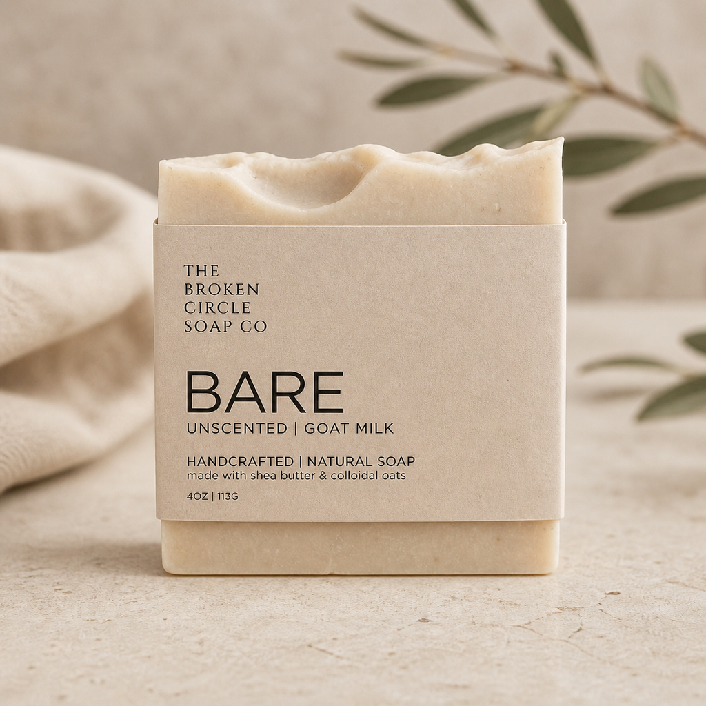 Bare | Unscented Goat Milk Soap for Sensitive & Eczema-Prone Skin