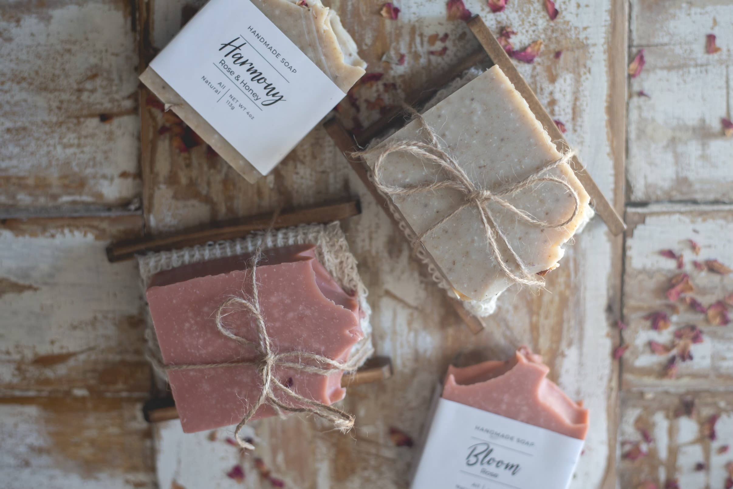 Harmony | Rose Sandalwood Soap | Honey Natural Bar